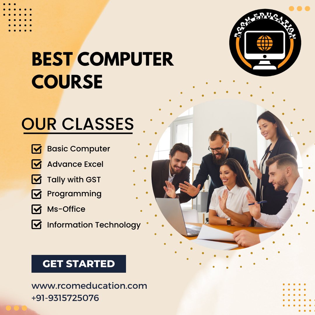 RcomEducation-Best Computer Course